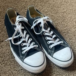 Converse Chuck Taylor All Star Low Sneakers SZ 10 Black White